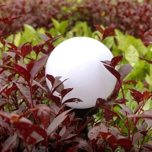 Lampy Ogrodowe Kule Solarne Białe Zimne 10Cm Zestaw Małych 3 Kulek