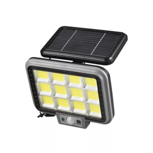 Duży Halogen Solarny Hs-8022 Pilot, Czujnik Ruchu I Zmierzchu 40W