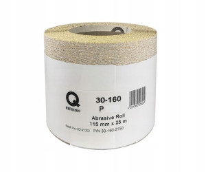 Papier ścierny biały Q-Refinish 115mmX25m P180