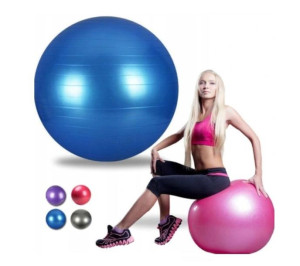 Piłka Gimnastyczna Gym Ball Do Ćwiczeń  65Cm Pompka