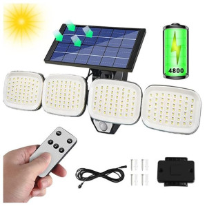 Lampa Latarnia Solarna Uliczna Latarnia 200 Led