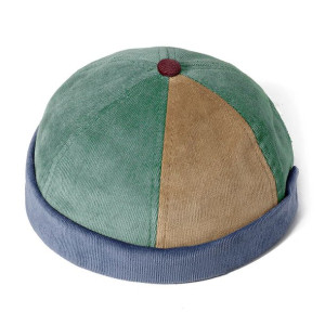 Banggood Design Men Corduroy Patchwork Color Fahsi