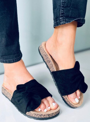 Klapki korkowe DAKOTA BLACK 38