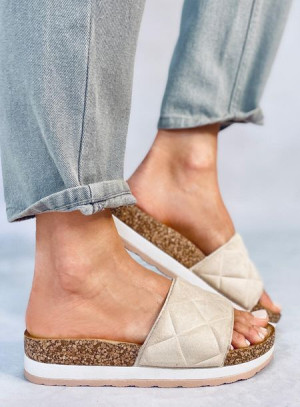 Klapki korkowe BAHR BEIGE 40