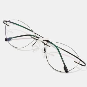 Okulary Do Czytania Unisex Soft Border Cat Eye Fin