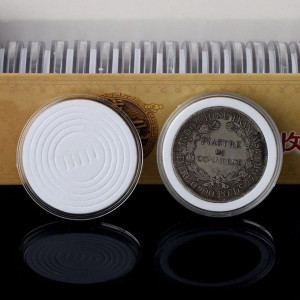 20Szt Applied Mint Coin Display Holder Pudełka Do