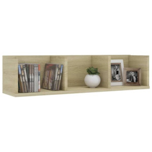 Półka Ścienna Cd Dąb Sonoma 29,5"X7,1"X7,1" Płyta