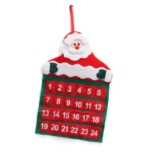Felt Christmas Advent Wall Hanging Kalendarz Kiesz