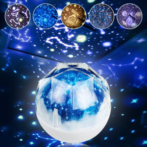 Romantyczna Gwiaździsta Noc Sky Lampa Projektora C