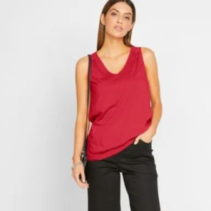 Top Z Wiązaniem Z Tyłu Dekolt V 40-42 938835