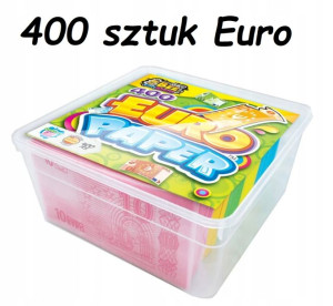 Słodki Papier Jadalny Banknoty Euro 400 szt