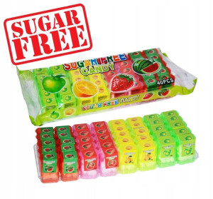 Cukierki Drażetki Candy bez cukru 40 szt.