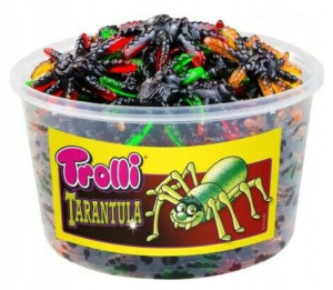Żelki Trolli Pająki Tarantule 75 szt. HALLOWEEN