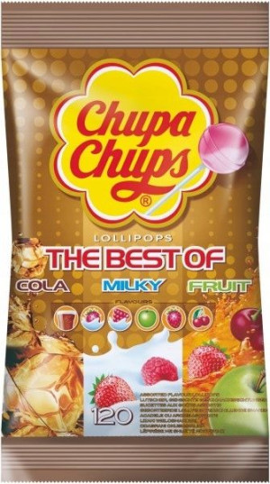 Lizaki Chupa Chups Mix Smaków worek 120szt