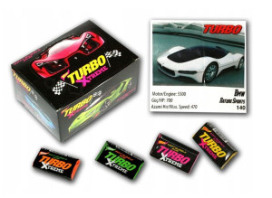 Gumy do żucia Turbo XTREME 100 szt Obrazki