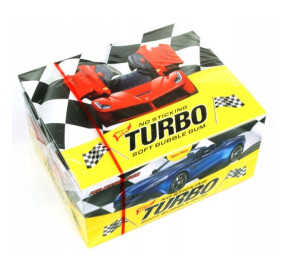 Gumy do żucia Turbo 100 szt Obrazki Guma Balonowa