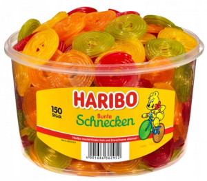 Haribo Żelki Rotella Ślimaki 150 szt.