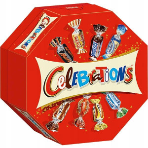 Celebrations Mix Cukierków Mars Snickers Twix