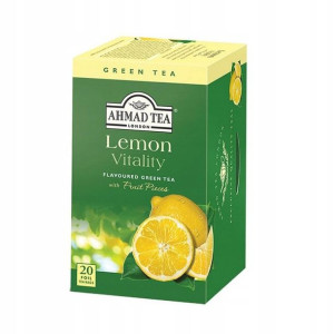 Herbata Ahmad Tea Lemon Vitality 20tb