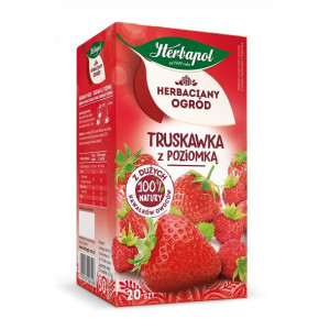 Herbapol herbatka owocowa Truskawka z poziomką