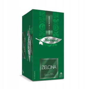 HERBAPOL Herbata zielona Green Tea kopertowana