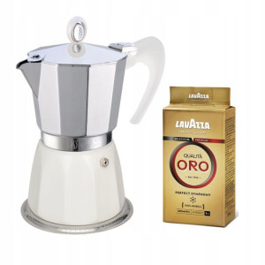 Kawiarka G.A.T. (3tz) + Lavazza Oro 250g – Zestaw