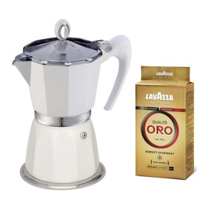 Kawiarka G.A.T. (3tz) + Lavazza Oro 250g – Zestaw