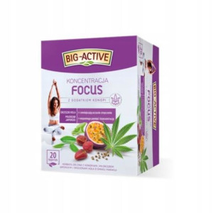 Herbata Big-Active FOCUS na koncentrację