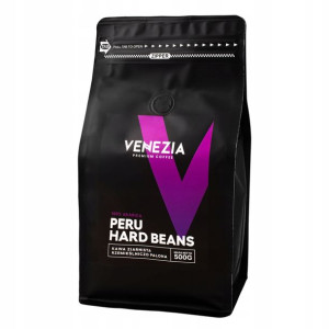 Kawa Venezia PERU HARD BEANS Świeżo Palona 500g