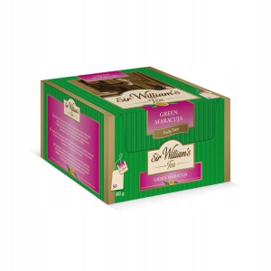 Herbata Sir William's Tea GREEN MARACUJA 50 szt