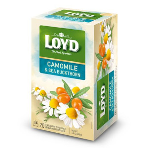 Herbata Loyd Rumianek z Rokitnikiem – 20 torebek