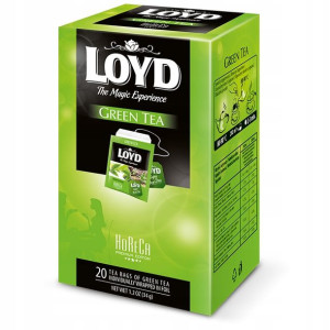 LOYD Green Tea herbata zielona ekspresowa koperty