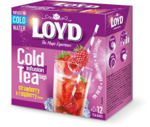 Herbata na zimno LOYD ice tea truskawki maliny