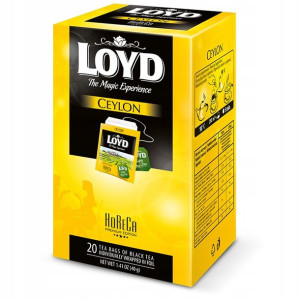 Herbata LOYD Black Tea Ceylon ekspresowa koperty