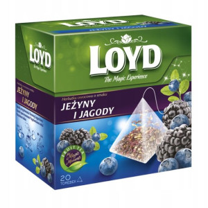 Herbata LOYD Jagody Jeżyny piramidki