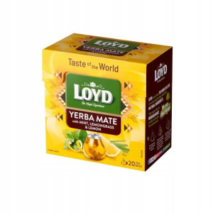 Herbata LOYD Yerba Mate z miętą i trawą cytrynową
