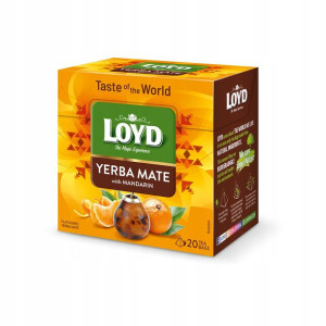 Herbata LOYD Yerba Mate o smaku mandarynki