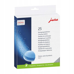 Tabletki czyszczące JURA 25 sztuk