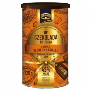 Czekolada do picia 43% kakao Słony Karmel KRUGER