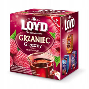 Herbata LOYD Grzaniec Grzeszny malinowy