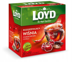Herbata LOYD rozgrzewająca wiśniowa chilli 20 szt