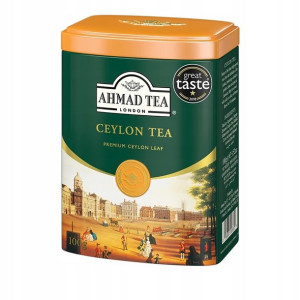 AHMAD LONDON CEYLON TEA herbata liściasta PUSZKA