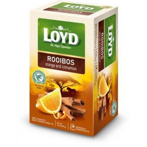 Herbata LOYD Rooibos pomarańcza z cynamonem