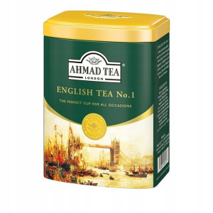 AHMAD LONDON ENGLISH TEA NO.1 liściasta PUSZKA