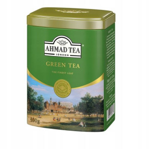 AHMAD TEA LONDON GREEN TEA herbata zielona PUSZKA