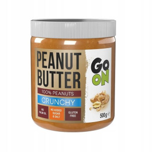 Masło orzechowe GO ON Crunchy 500g SANTE