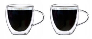 Szklanki termiczne do espresso 75ml z uchem 2szt