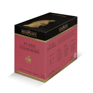 Herbata Richmont Pu-Erh Strawberry 50 saszetek