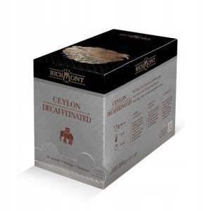 Herbata czarna Richmont Decaffeinated 50 saszetek