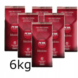 Kawa ziarnista PERA Dolce Aroma 100% Włoska 6 kg